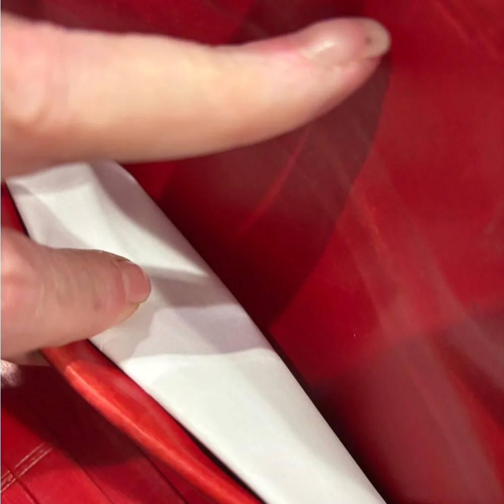 VINTAGE Louis Vuitton Vibrant Red Epi Leather Wallet - Picture 9 of 11